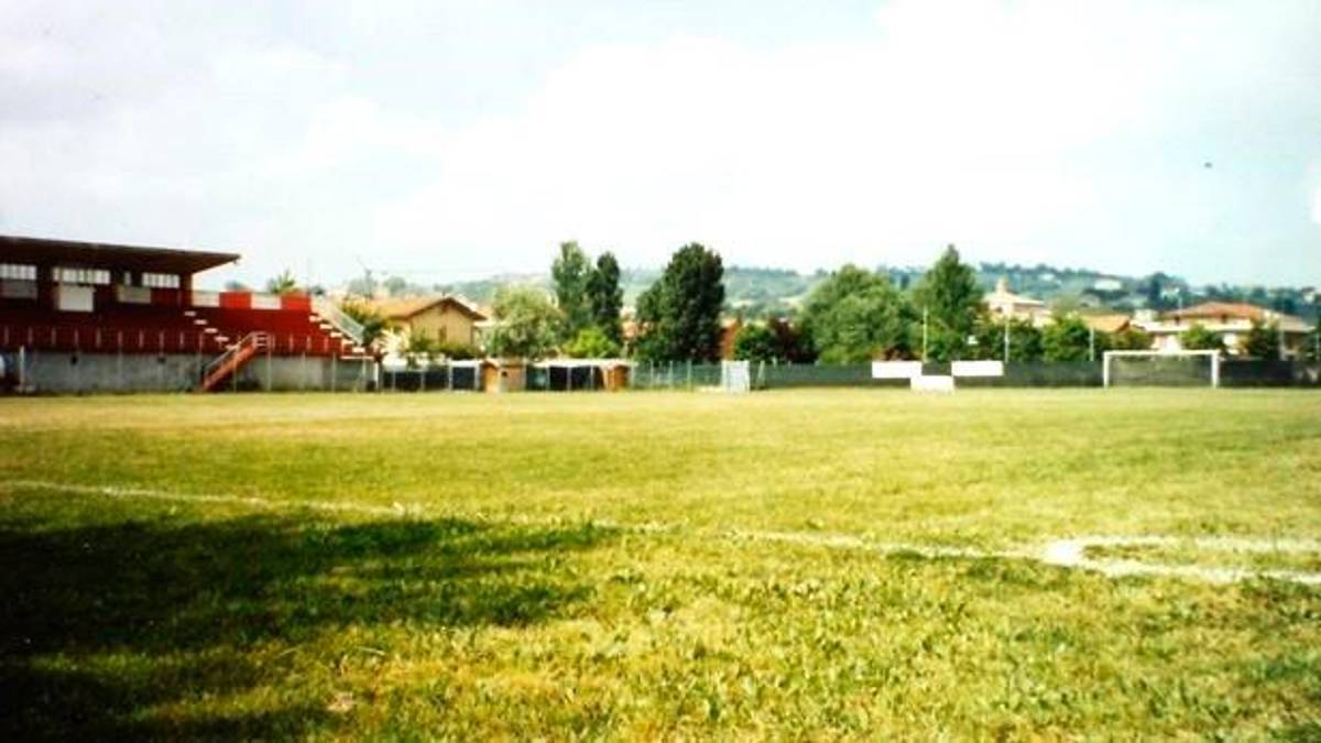L’area interessata dal contenzioso, ossia il centro sportivo di Ospedaletto