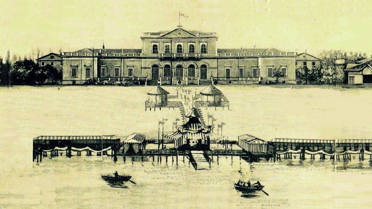 Storia di Rimini. Il metodo “scientifico” del nuoto a secco