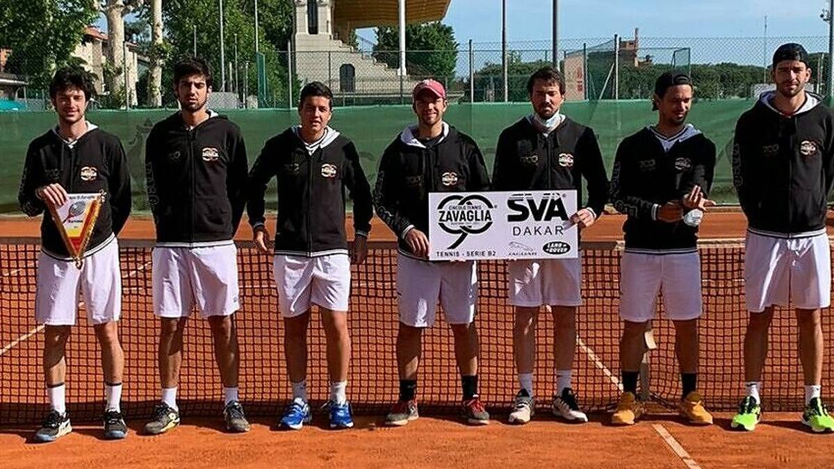 Tennis, esordio super del Circolo Tennis Zavaglia Sva Dakar in B2 maschile