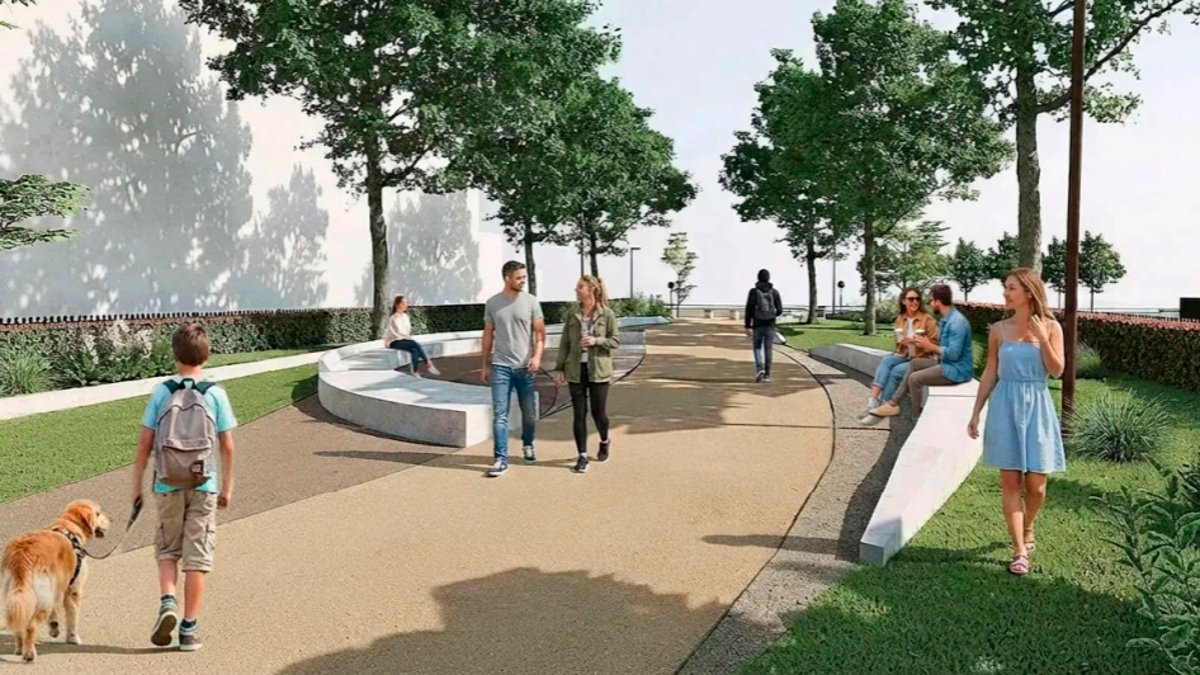 Il rendering del progetto