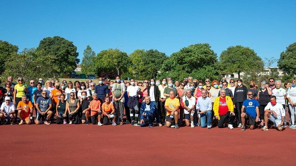 Cesena, 107 atleti over 60 in movimento alla pista di atletica