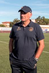 L’allenatore giallorosso Andrea Mandorlini (Fiorentini)