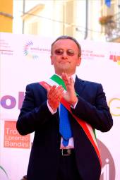 Il sindaco di Brisighella Massimiliano Pederzoli