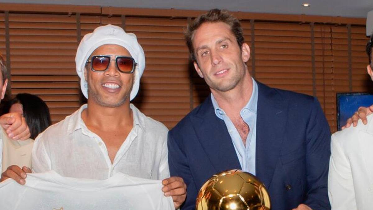 Ronaldinho e Ignazio Cirpriani
