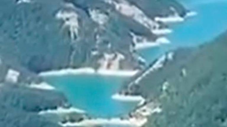 Ridracoli, il fascino della diga vista dal Monte Penna VIDEO