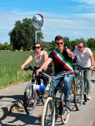 Santarcangelo, quasi 300 persone per la nuova ciclabile ex ferrovia Santarcangelo-Urbino - Gallery