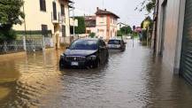 Pioggia forte e grandine, allagamenti nella zona fra Lugo e Imola