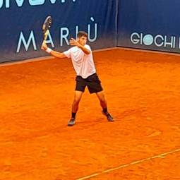 Davide Brunetti in azione