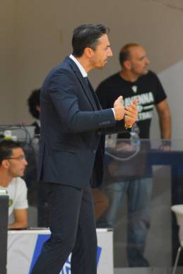 Daniele Aniello, coach OraSì Ravenna (foto Massimo Fiorentini)