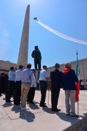 Lugo, l’omaggio a Francesco Baracca con le Frecce Tricolori - Gallery