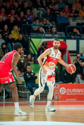 Giovanni Tomassini, Dole Basket Rimini, (foto Tommaso Morosetti)