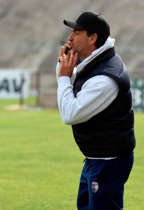 Guido Pagliuca ai tempi dell’Imolese nella Serie D 2015-2016