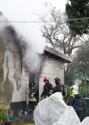 Coriano, incendio in una casa: 71enne intossicato - Gallery