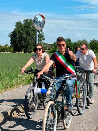 Santarcangelo, quasi 300 persone per la nuova ciclabile ex ferrovia Santarcangelo-Urbino - Gallery