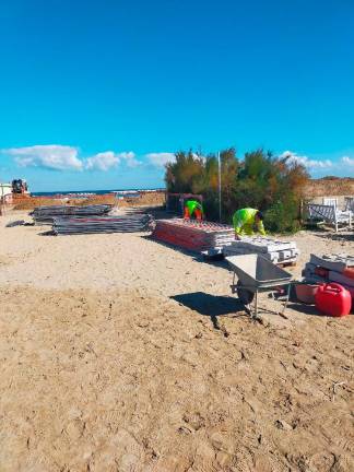 Cesenatico, riprendono i lavori sul Molo di Levante