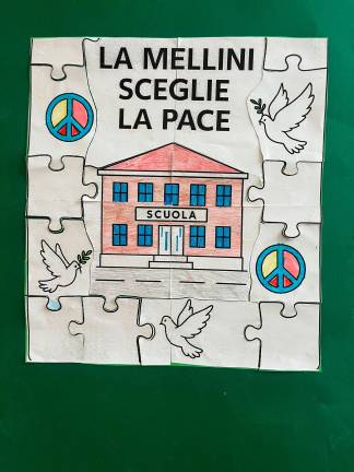 Forlì, la scuola primaria Mellini celebra la Giornata della Pace - Gallery