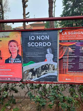 Riccione, manifesti del Giorno del Ricordo strappati, la deputata Beatriz Colombo: “Sporgerò denuncia”