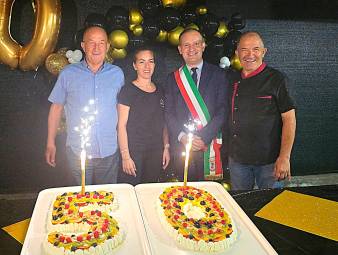 Meldola, il sindaco rende omaggio ai 50 anni del ristorante “La Meridiana”: “Siete stati una palestra di vita per tanti giovani che hanno lavorato qui”