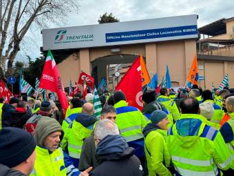 Rimini, crisi Omcl, i sindacati: “Avviare con un urgenza un confronto serio con Trenitalia” GALLERY