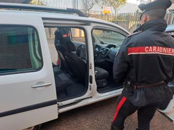Il ladro è stato arrestato dai Carabinieri di Meldola