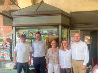 Ravenna, l’edicola di Piazza del Popolo diventa uno spazio della Biblioteca Classense