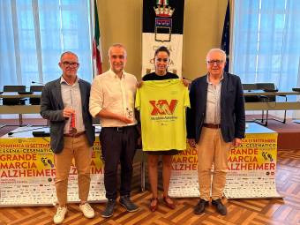 Da sinistra: Agostini, Bertani, Battelli, Montalti