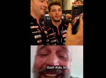 MotoGp, Aldo Baglio a Marco Bezzecchi: “Bravissimo, sei un grande” VIDEO