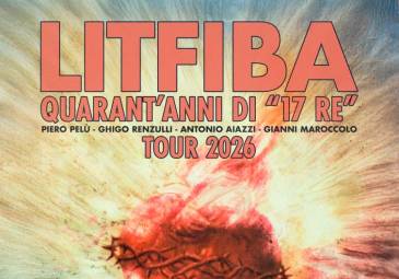 Litfiba in concerto a Bellaria per i 40 anni di “17 Re”