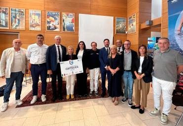 Sindaca di Cattolica Foronchi con la delegazione Aces