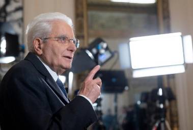 Il Presidente della Repubblica Sergio Mattarella