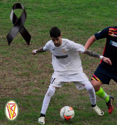 La foto in ricordo di Francesco Pio Basso pubblicata da Sporting Valsanterno