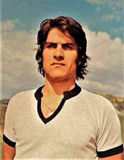 Enrico Lanzi con la maglia del Cesena