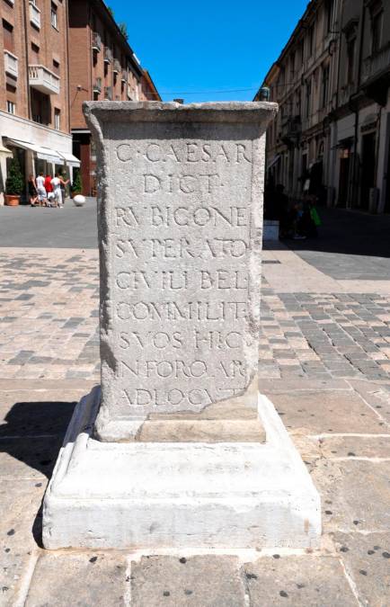 Rimini, Colonna di Giulio Cesare: il restauro al via il 17 settembre