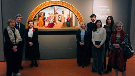 Faenza, la Lunetta di Biagio D’Antonio torna in Pinacoteca dopo i lavori di restauro