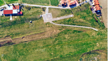 La pista dell’aeroporto di Torraccia