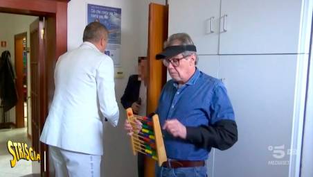 La puntata di un anno fa di Striscia la Notizia con Moreno Morello nello studio ravennate