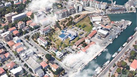 Il progetto con un rendering che mostra come apparirà il nuovo centro