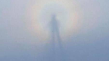 Lo “spettro di Brocken” apparso in cielo
