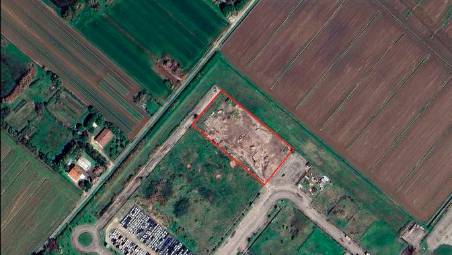 L’area interessata dalla discarica