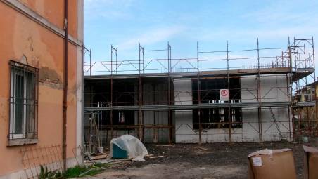 Il cantiere della scuola