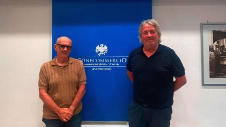 Andrea Zocca e Alberto Zattini di Ascom Confcommercio