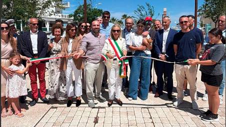 Cattolica, inaugurata la nuova piazza Giardini De Amicis