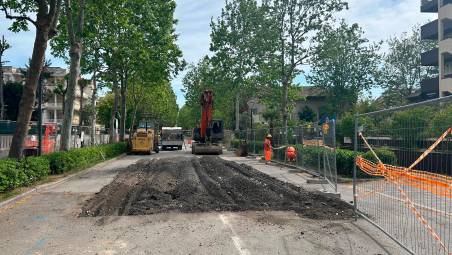 Cesenatico, via Cavour: i lavori alla fognatura termineranno entro maggio