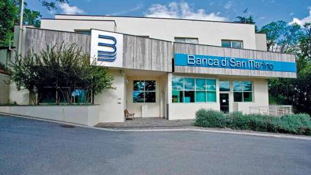Una filiale della Banca di San Marino