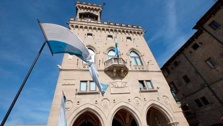 Palazzo pubblico a Città di San Marino