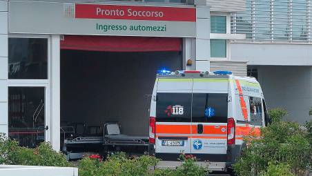 L’ingresso di un pronto soccorso, uno dei luoghi più a “rischio” in materia di aggressioni a personale sanitario