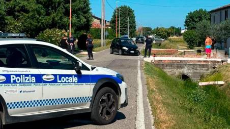 La scena dell’incidente fatale