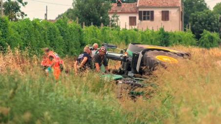 L’incidente di ieri pomeriggio foto massimo fiorentini