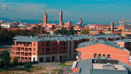 L’area dell’ex Mangelli vista dall’alto
