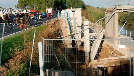 Il crollo del 25 ottobre 2018